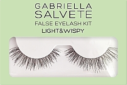 Sztuczne rzęsy - Gabriella Salvete False Eyelash Kit Light & Wispy — Zdjęcie N1
