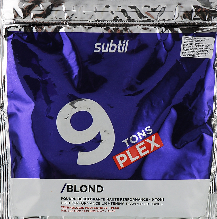 Puder rozjaśniający do 9 tonów - Laboratoire Ducastel Subtil Blond Tons Plex — Zdjęcie N4