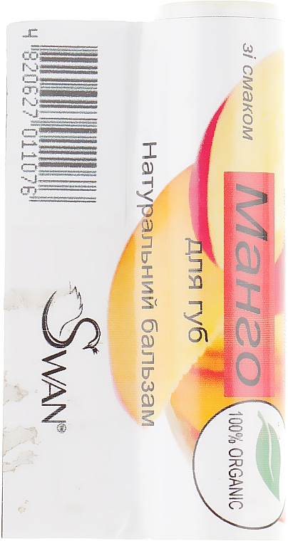 Naturalny balsam do ust Mango - Swan Lip Balm — Zdjęcie N1