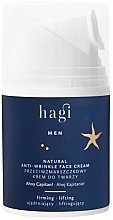 Przeciwzmarszczkowy krem ​​do twarzy dla mężczyzn - Hagi Men Natural Anti-Wrinkle Face Cream Ahoy Captain — Zdjęcie N1