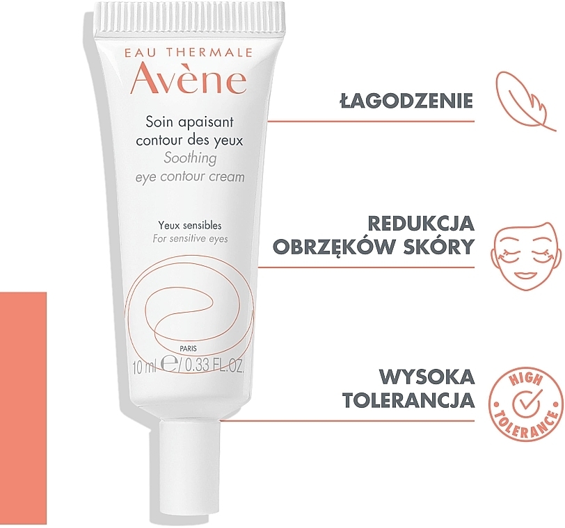 Kojący krem pod oczy - Avene Soins Essentiels Soothing Eye Contour Cream — Zdjęcie N5