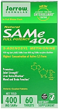 Kup Suplement diety S-adenozylometionina w tabletkach - Jarrow Formulas SAM-e 400 (S-Adenosyl-L-Methionine) 400 mg