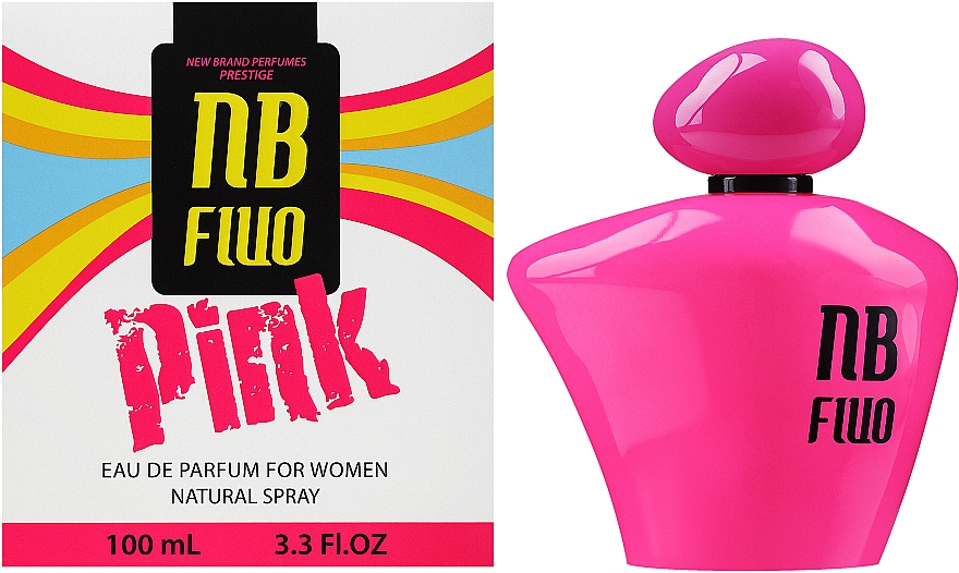 New Brand Fluo Pink - Woda perfumowana — Zdjęcie N2