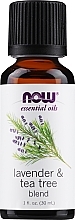 Olejek eteryczny Lawenda i drzewo herbaciane - Now Foods Essential Oils 100% Pure Lavender, Tea Tree — Zdjęcie N1