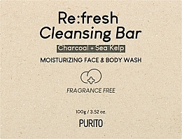 Mydło do twarzy i ciała - Purito Re:fresh Cleansing Bar — Zdjęcie N1