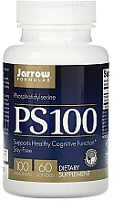 Suplement diety Fosfatydyloseryna w żelowych kapsułkach - Jarrow Formulas PS100 100 mg — Zdjęcie N1