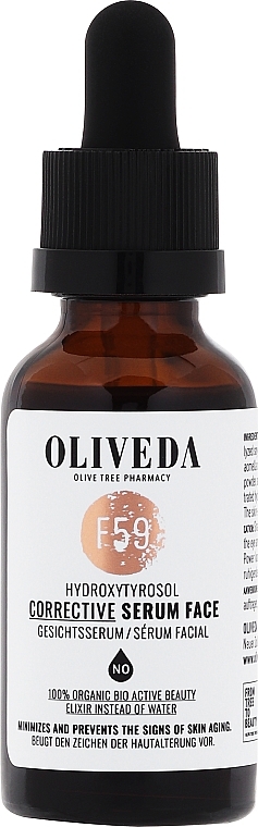 Korygujące serum do twarzy - Oliveda F59 Gesichtsserum Hydroxytyrosol Corrective Face Serum — Zdjęcie N1