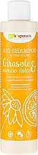 Kup Szampon z olejem lnianym do włosów suchych Słonecznik i słodka pomarańcza - La Saponaria Sunflower & Sweet Orange Shampoo