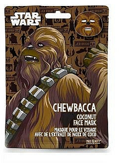 Nawilżająca maseczka do twarzy - Mad Beauty Star Wars Chewbacca Facial Mask — Zdjęcie N1