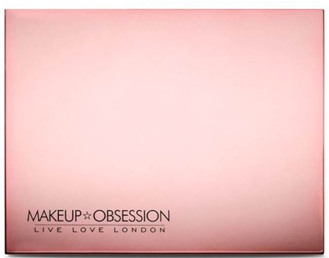 Kasetka na kosmetyki do makijażu, w kolorze różowego złota - Makeup Obsession Palette Palette Large Luxe Total Rose Gold — Zdjęcie N2