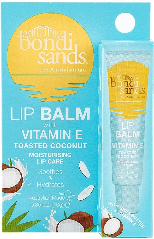 Nawilżający balsam do ust - Bondi Sands Lip Balm with Vitamin E Toasted Coconut — Zdjęcie N4