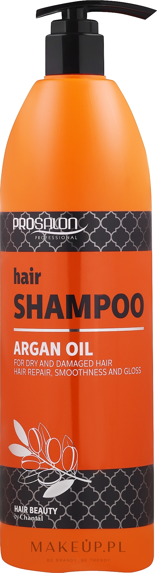 Szampon z olejem arganowym do włosów suchych i zniszczonych - Prosalon Argan Oil Shampoo — Zdjęcie 1000 g