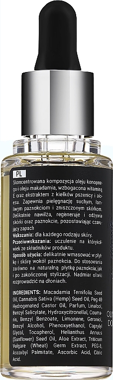 Regenerujący olejek do skórek i paznokci z witaminą E - APIS Professional Good Life Regenerating Olive Oil  — Zdjęcie N2