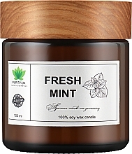 Świeca zapachowa Fresh mint, w słoiczku - Purity Candle — Zdjęcie N3