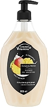 Żel pod prysznic Mango & Pineapple - Energy of Vitamins Clean&Fresh Shower Gel Smoothie — Zdjęcie N1