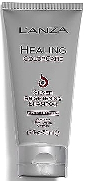 Szampon eliminujący żółte refleksy - L'anza Healing ColorCare Silver Brightening Shampoo