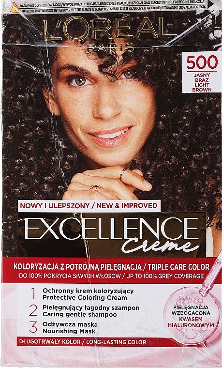 PRZECENA! Farba do włosów - L'Oreal Paris Excellence Cool Creme * — Zdjęcie N4