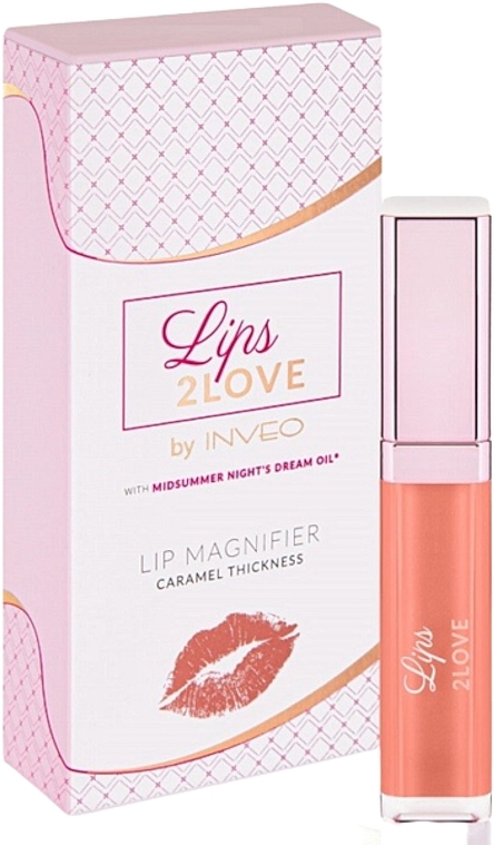Balsam do ust - Inveo Lips 2 Love Lip Magnifier Caramel Thickness  — Zdjęcie N1