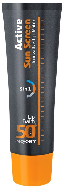 Przeciwsłoneczny balsam do ust SPF 50+ - FrezyDerm Active Sun Screen Innovative Lip Balm