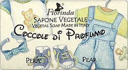 Kup Mydło naturalne w kostce dla dzieci Gruszka - Florinda Sapone Vegetale Pear