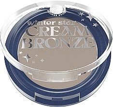 Kremowy bronzer do twarzy - Bell All Stars Winter Star Cream Bronze — Zdjęcie N1