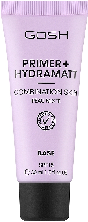 Primer do cery mieszanej - Gosh Copenhagen Primer+ Hydramatt Combination Skin — Zdjęcie N1