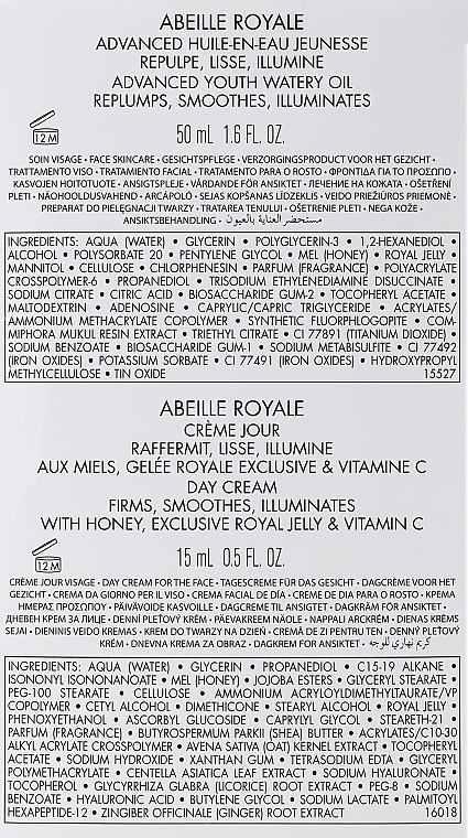 PRZECENA! Zestaw - Guerlain Abeille Royale Programme Anti-Age Advanced (f/oil/50 ml + f/cr/15 ml + f/ser/8 x 0.6 ml + f/lot/40 ml + bag) * — Zdjęcie N7