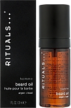 Olejek do brody - Rituals Homme Beard Oil Argan + Basil — Zdjęcie N2