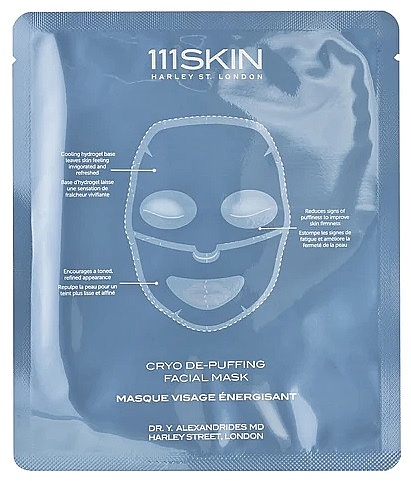 Krio-maska do twarzy - 111SKIN Cryo De-Puffing Facial Mask — Zdjęcie N2