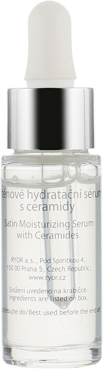 Satynowe serum nawilżające z ceramidami - Ryor Intensive Care Satin Moisturizing Serum With Ceramides — Zdjęcie N2