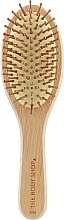 Kup Bambusowa szczotka do włosów - The Body Shop Oval Bamboo Pin Hairbrush
