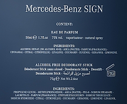 Mercedes Benz Mercedes-Benz Sing - Zestaw (edp 50 ml + deo 75 g) — Zdjęcie N4