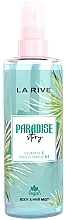 Perfumowany spray do włosów i ciała Paradise Story - La Rive Body & Hair Mist — Zdjęcie N1