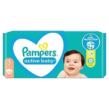 PRZECENA! Pieluchy Active Baby 3 (6-10 kg), 54 szt. - Pampers * — Zdjęcie N20