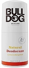 Kup Dezodorant z cytryną i bergamotką - Bulldog Skincare Lemon & Bergamot Roll on Natural Deodorant