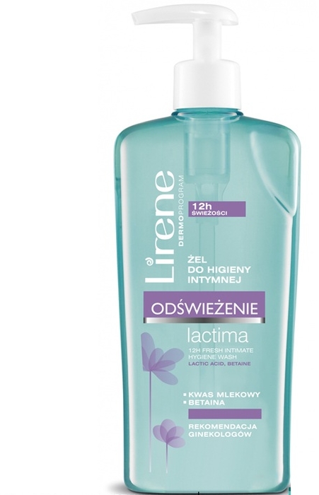 Żel do higieny intymnej - Lirene Odswiezenie Lactima 12H Fresh Intimate Hygiene Wash — Zdjęcie N1