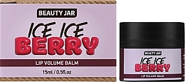 Balsam do ust - Beauty Jar Ice Ice Berry Lip Volume Balm — Zdjęcie N1