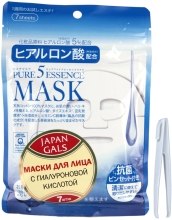 Maska do twarzy Kwas hialuronowy - Japan Gals Pure5 Essential Hyaluronic Acid — Zdjęcie N3