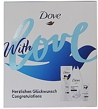 Kup Zestaw dla mężczyzn - Dove With Love Body Love Essential Set (sh/gel/250 ml + b/lot/400 ml + h/cr/75 ml)