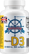 Witamina D3, w kapsułkach - Navigator Vitamin D3 10000 IU — Zdjęcie N6