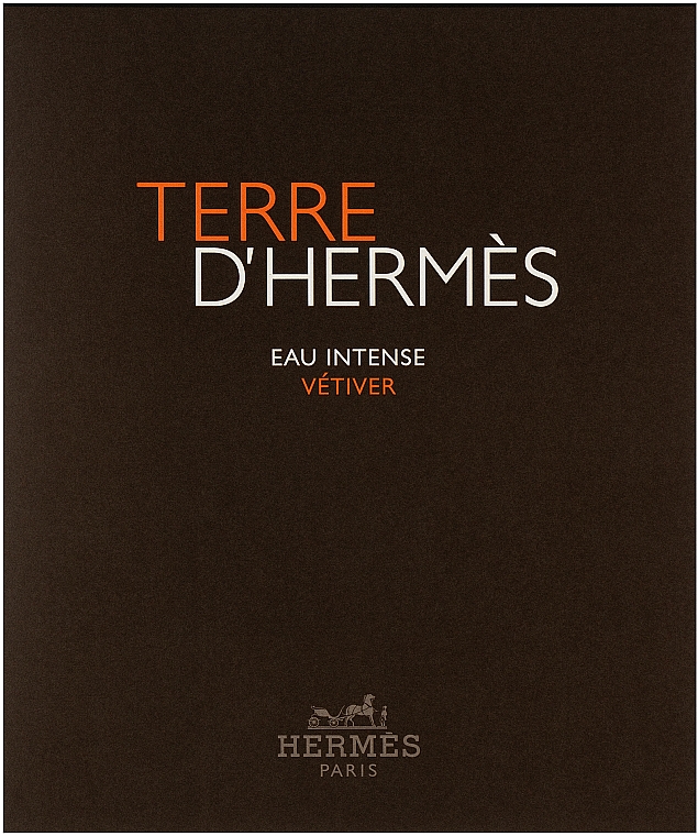 Terre D'Hermes Eau Intense Vetiver - Zestaw (edp/100ml + sh/gel/80ml primitivo) — Zdjęcie N1