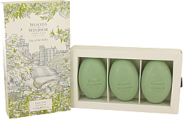 Kup Woods Of Windsor Lily Of The Valley - Zestaw mydełek (soap 3 x 60 g)