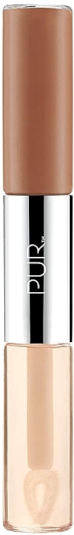 PRZECENA! Matowa szminka z olejkiem 4w1 - Pur 4-in-1 Lip Duo Dual-Ended Matte Lipstick & Lip Oil * — Zdjęcie N1