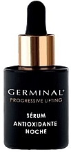 Przeciwutleniające serum do twarzy na noc - Germinal Progressive Lifting Serum Antioxidant Night — Zdjęcie N1
