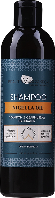 Szampon z olejem z czarnuszki siewnej - Beauté Marrakech Nigella Sativa Shampoo