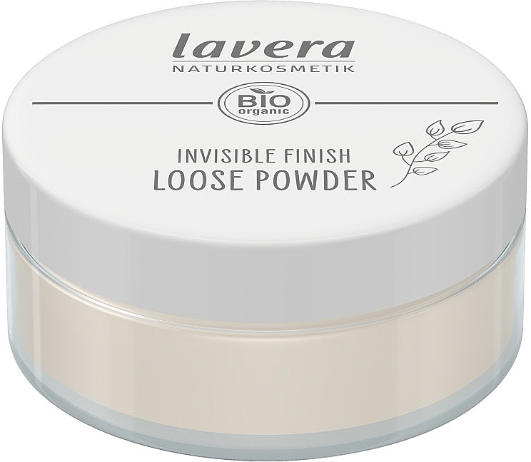 Sypki puder do twarzy - Lavera Invisible Finish Loose Powder — Zdjęcie N3