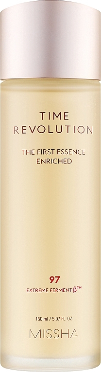 Ujędrniająca esencja do twarzy - Missha Time Revolution The First Essence Enriched — Zdjęcie N1