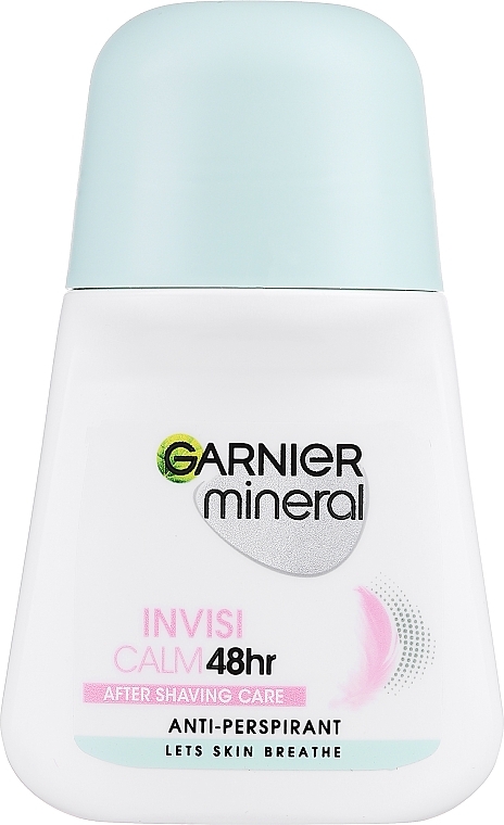 Antyperspirant w kulce po depilacji - Garnier Mineral Invisi Calm Deodorant