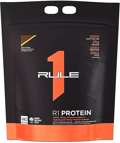 Odżywka białkowa Masło orzechowe i czekolada - Rule One Protein R1 Protein Chocolate Peanut Butter  — Zdjęcie N1