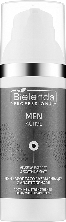 Krem kojący i ujędrniający - Bielenda Professional Men Active Cream — Zdjęcie N1